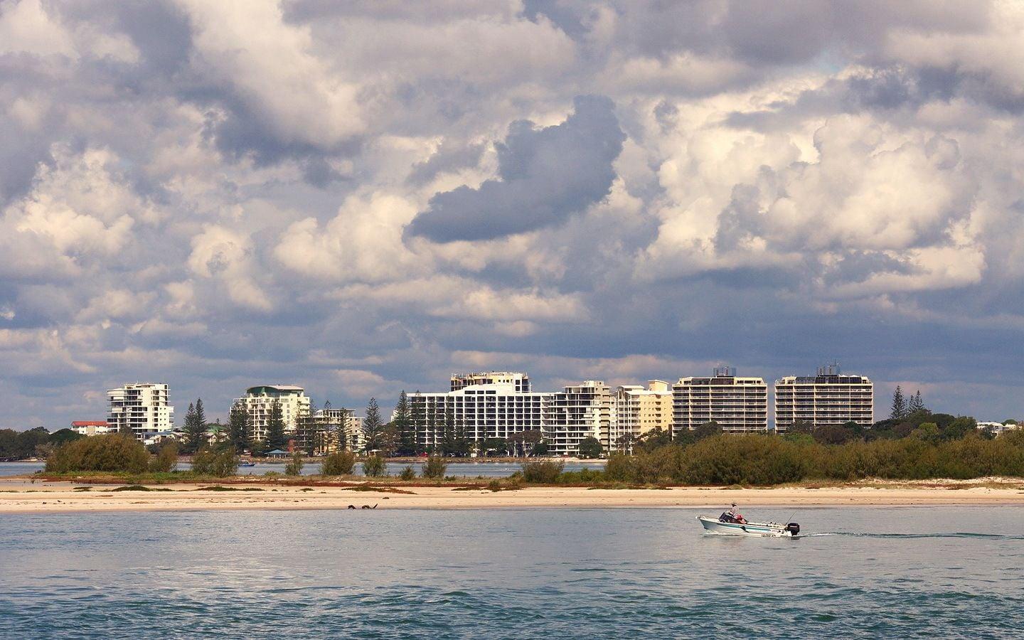 קלונדרה Riviere On Golden Beach מראה חיצוני תמונה